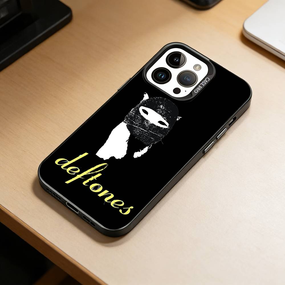 Nu-Metal Band Deftones  Phone Case For iPhone 17,16,15,14,13,12,11 Plus,Pro Max,XS,Colorful Silver Black Cover