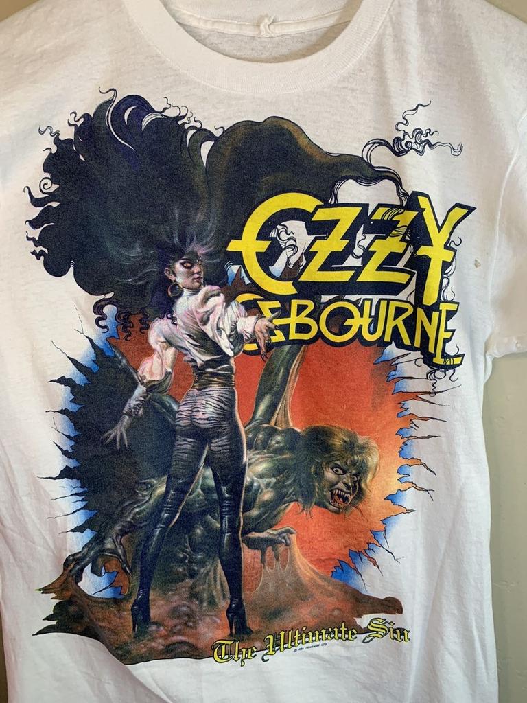 Vintage 1986 Ozzy Osbourne Ultimate Sin Tour Band Unisex Shirt S5XL KH14115
