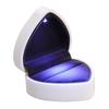 New Creative Ring Box Heart Shape LED Light Jewelry Box Proposal Confession Ring Box LED Light Earring Pendant Storage Gift Boxes 2022