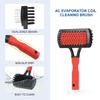 Cleaning Kit AC Coil Cleaning Brush Double-Sided Evaporator Coil Cleaner Brush  Radiator