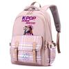 Новый аниме мультфильм K-Pop с принтом рюкзак большой вместимости для подростка студента девочки мальчика школьный рюкзак сумка для книг женская водонепроницаемая дорожная сумка Mochila подарок для ребенка