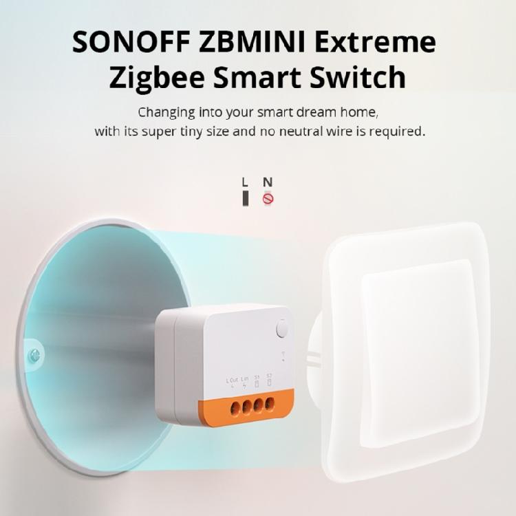 ZBMINI Extreme L2 Zigbee DIY Переключатель Без Нейтрального Провода Двухстороннее Управление