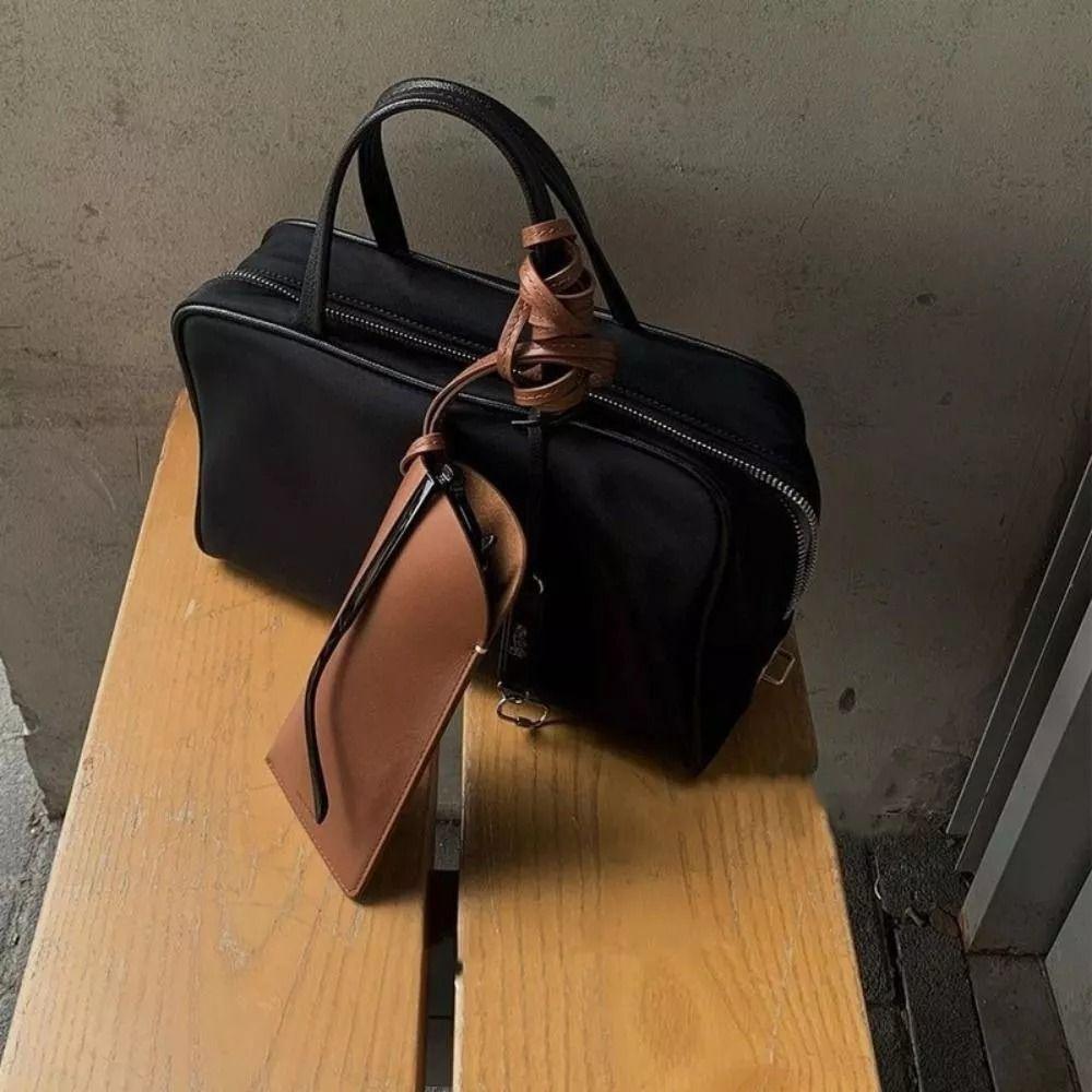 Hanging Neck Outdoor Glasses Storage Bag Solid Color Women Eyeglass Cover Sunglasses Storage Clip