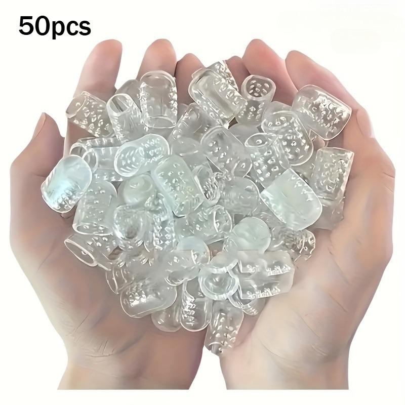 50pcs, Silicone Finger and Toe Protector, Breathable Foam Pad, Suitable for Nail Care, Sports and Outdoor Activities