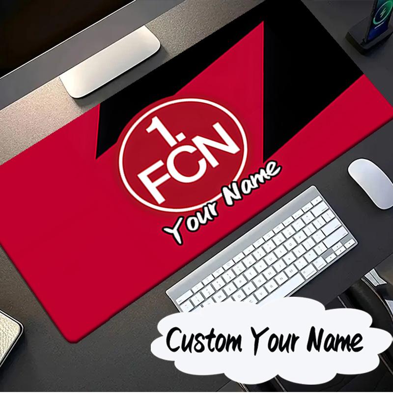 Custom Name Mouse pad Nurnberg Football Club Mouse pad, Gaming Mouse Pad, keyboard pad, Desk Decor for computer notebook Fan Birthday Gift
