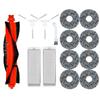 Accessories For Xiaomi X20 C101 Robot Vacuum Cleaner Spare Parts Replacement Kit,Main Brush,Dust Bags,Hepa Filter,Mop Rags
