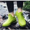 Модная обувь для рыбалки, мужская, новая, нескользящая, легкая, походная обувь, сапоги Shaxi Fishing Rain, прочная, водонепроницаемая, резиновая обувь для рыбалки