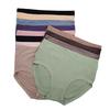 Plus Size Women's High Elasticity Solid Color Fabric Underwear: Comfortable & Versatile