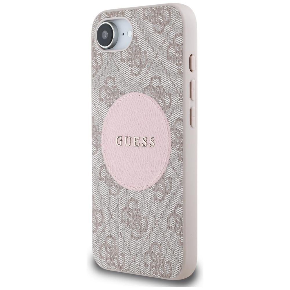 Etui do iPhone 16e Guess MagSafe Różowe