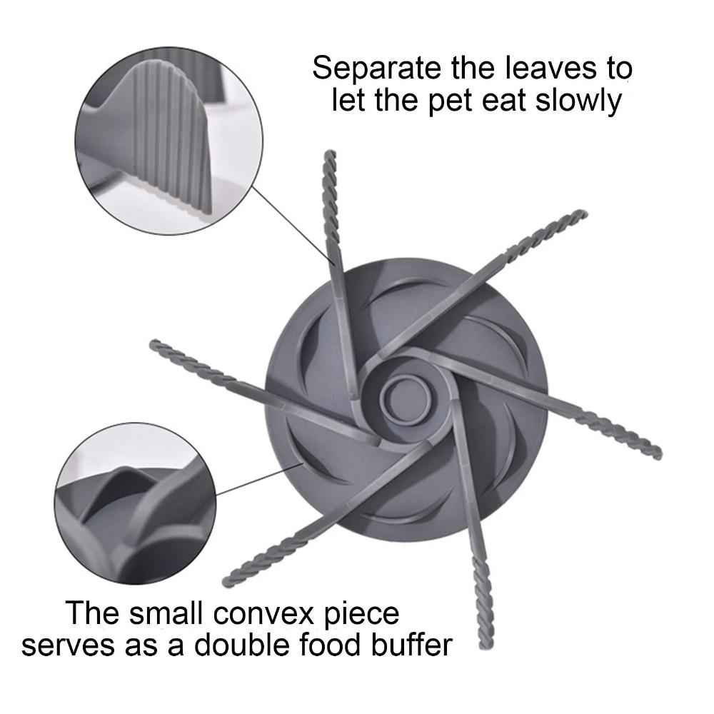 Slow Feeder Dog Bowl Insert Anti-Choke Dog Bowls With Octopus Suckers Dog Pet Feeding Accessories For Small Or Large Dogs To