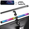 Подсветка монитора RGB, защитная для глаз двойная подсветка компьютерного бара, игровая офисная настольная лампа, 3 цветовых температуры, регулируемая яркость