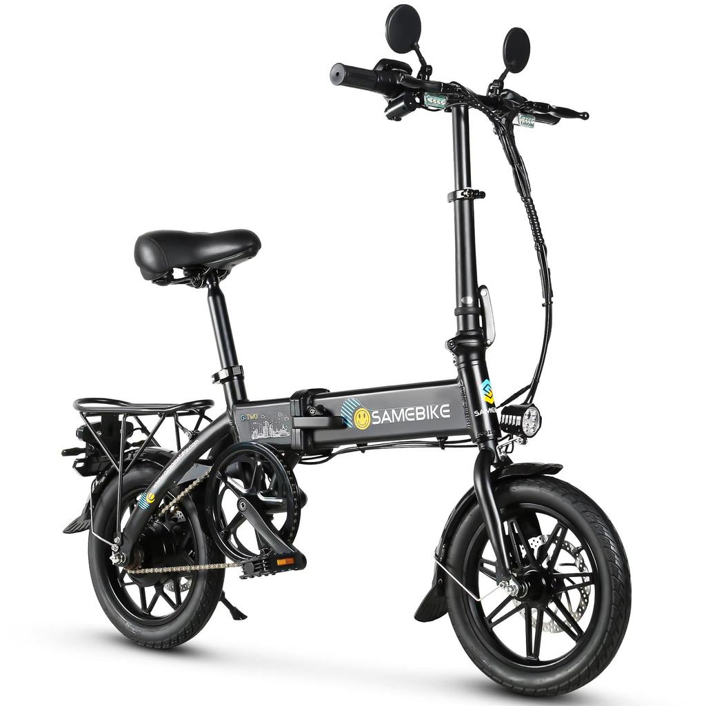 Складной электровелосипед Samebike YINYU14 350 Вт 36 В 7,8 Ач Литиевая батарея 14 дюймов Взрослый Мини Городской Электровелосипед