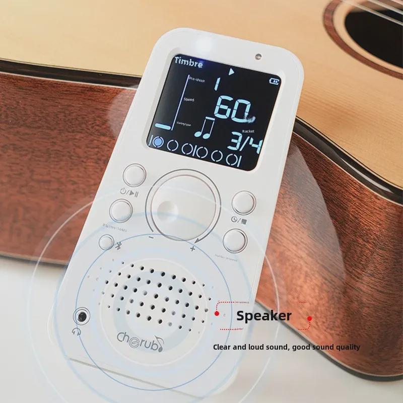 Cherub 289 Электронный метроном с подсчетом голосов человека для фортепиано, барабана, гучжэна