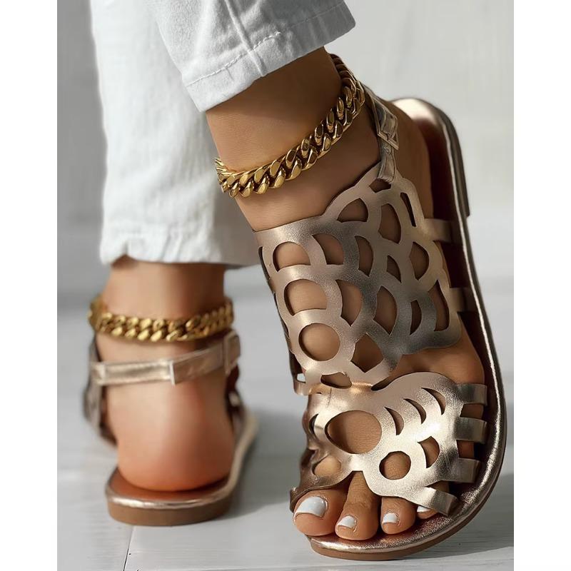 Сандалии женские повседневные туфли на плоской подошве женские шлепанцы с открытым носком удобная женская обувь для отдыха на природе