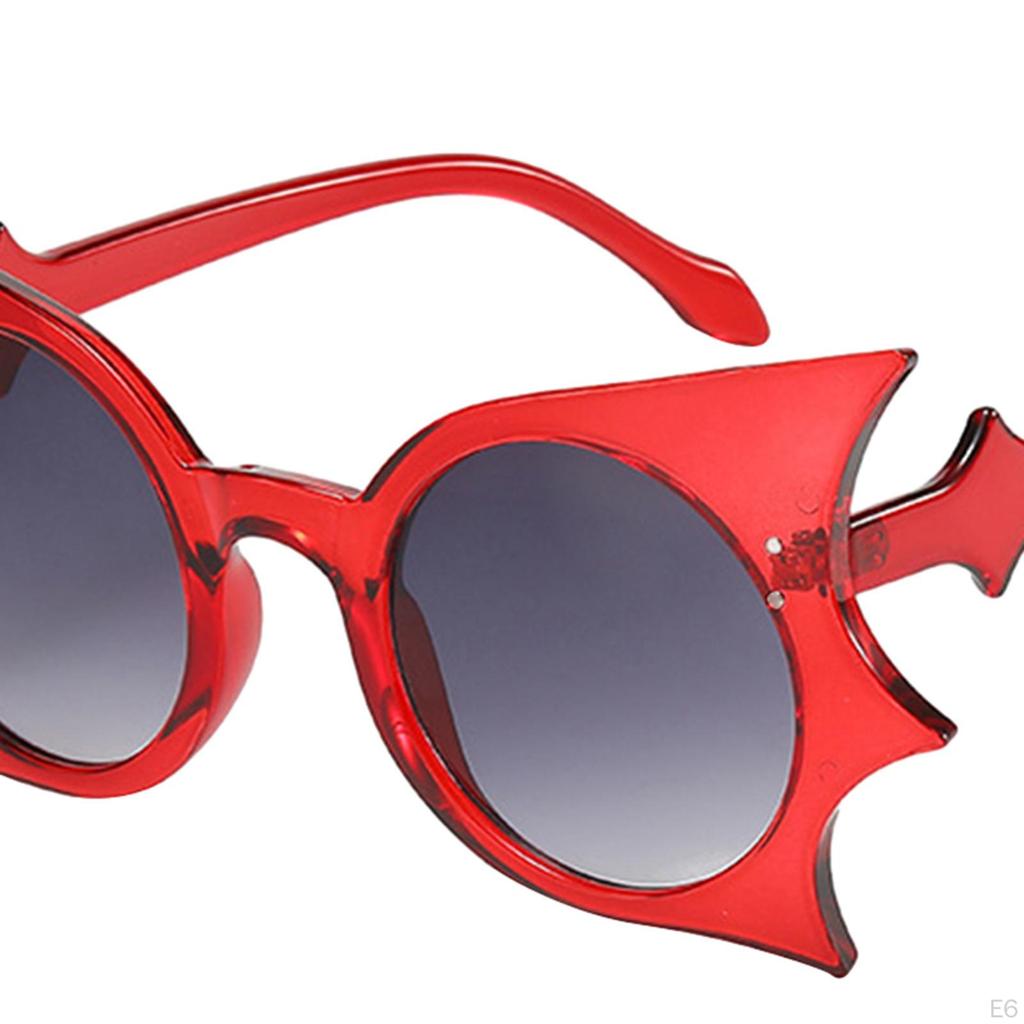 Bat Shape Sunglasses Eyeglasses Lightweight Costume Accessories Irregular Sun Glasses Eyewear for
