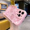 3D чехол для телефона с жемчугом и бантом для iPhone 17 16 15 14 13 12 11 Pro Max 16E XS X XR 7 8 Plus SE, противоударный силиконовый мягкий чехол