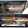 Для Honda CRV 2007 2008 2009 2010 2011 кожаные дверные ручки из микрофибры, панели подлокотников, защитная отделка салона автомобиля