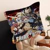FFairy Tail Anime Pillow Cover Sofa Cushion Cover Home Room Decoration Children Gift