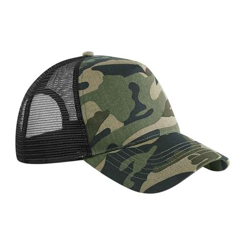 Camo Snapback Trucker Cap