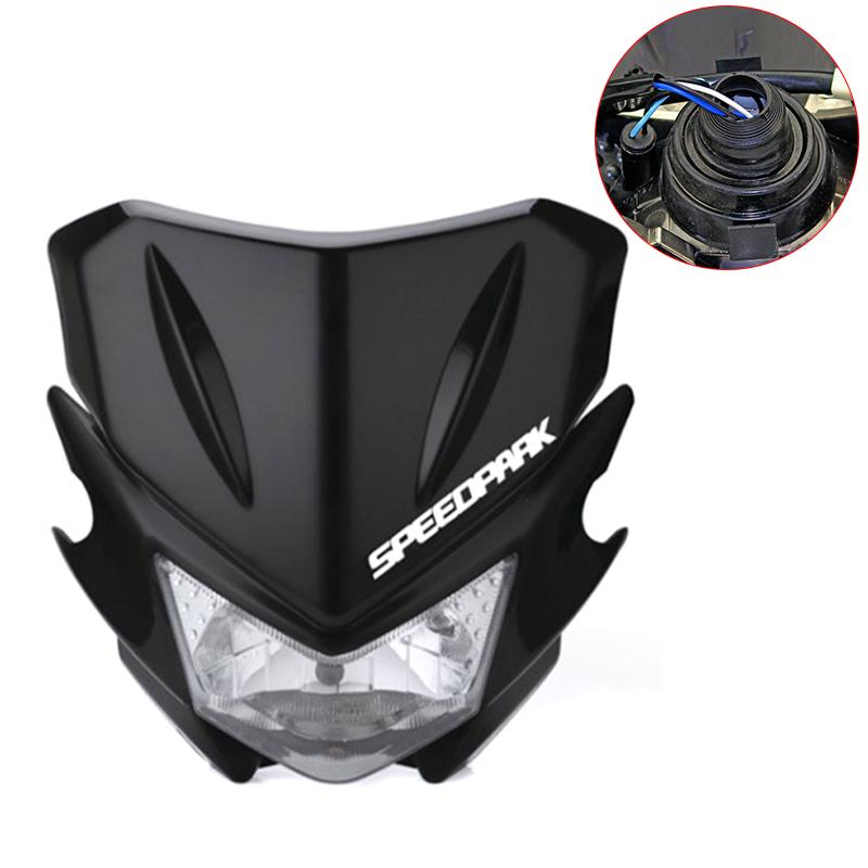 Универсальный мотоциклетный обтекатель фар дальнего/ближнего света Street Fighter Dirtbike