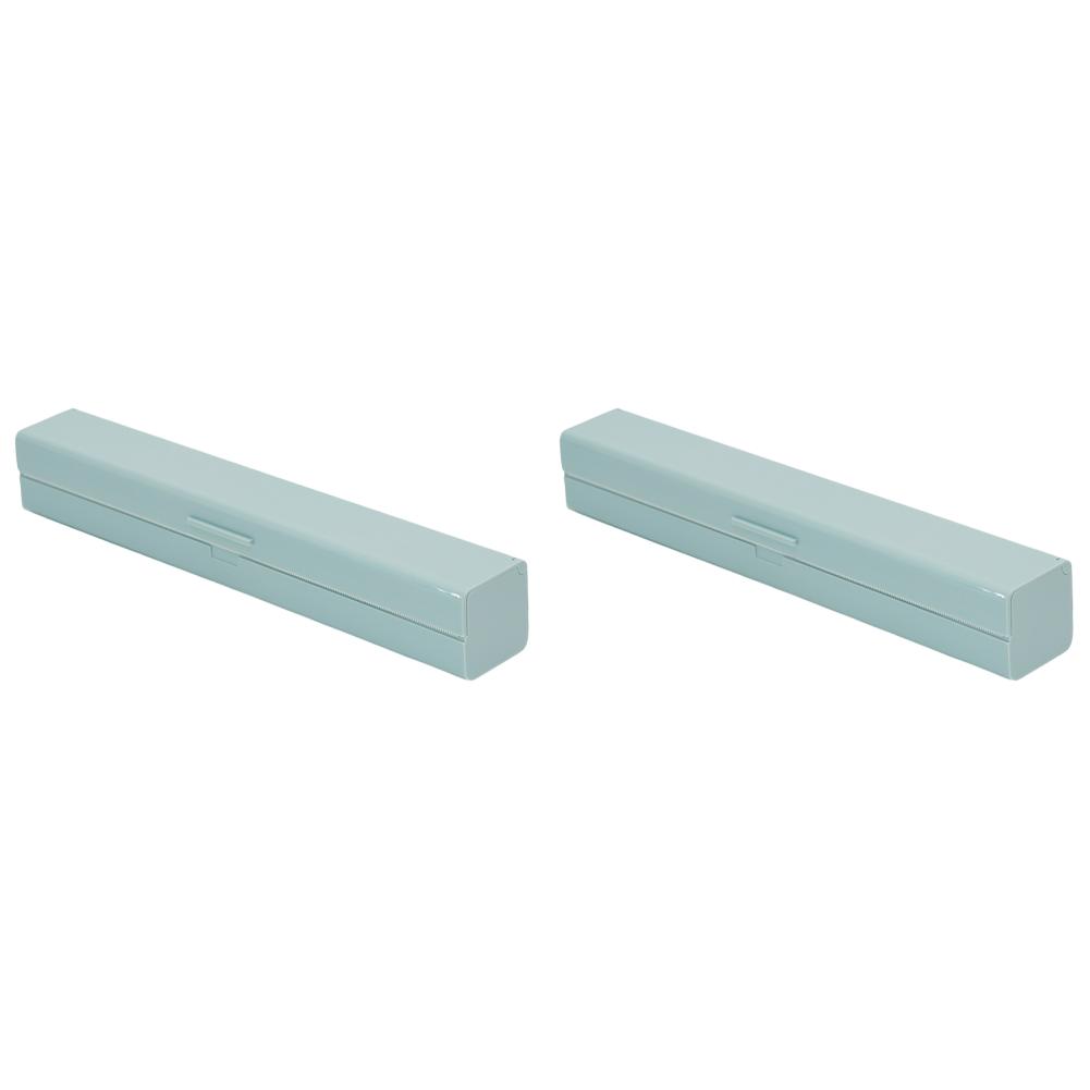 Диспенсер для алюминиевой фольги и пленки Диспенсер для резки пищевой пленки (синий)