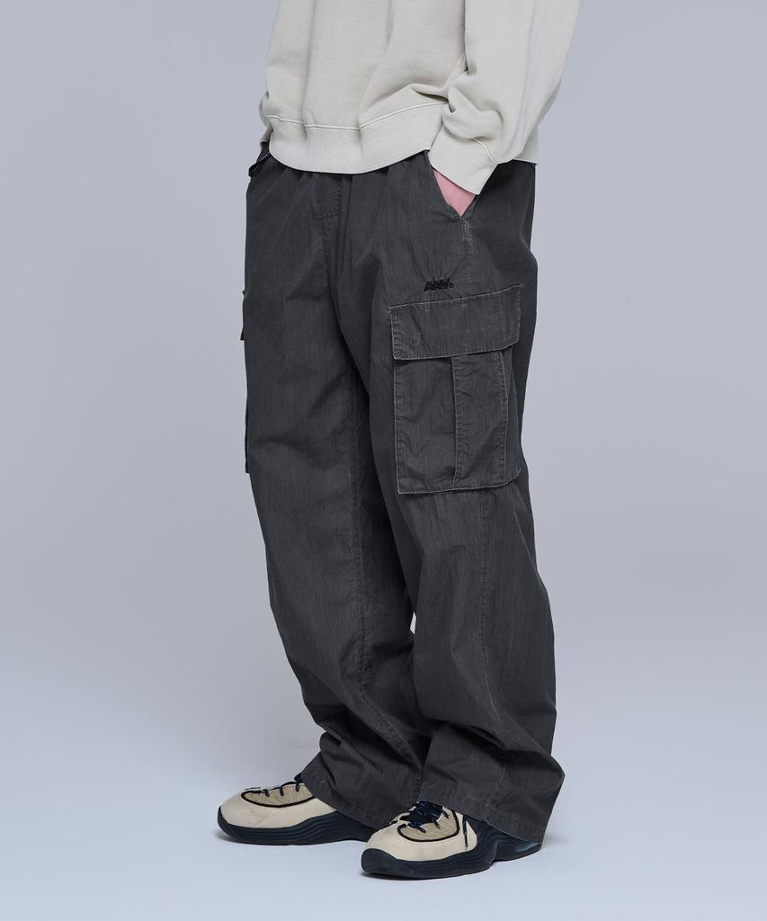 ALL ABOUT NEW Pigment Semi-Wide Pants D Khaki Anz1Pl02Adk