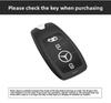 REE4   3BTN Fashion Soft Car Key Case For Mercedes Benz A C E S G Class GLC CLE CLA GLB GLS W177 W205 W213 W222