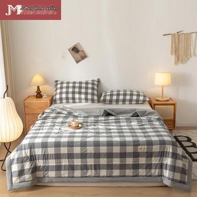 Хлопковое летнее одеяло в стиле Muji