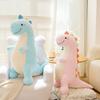 Cute Dinosaur Long Sleeping Pillow Dino Stuffed Animal Cute Couples Sleeping Companion Birthday Gift for Kids