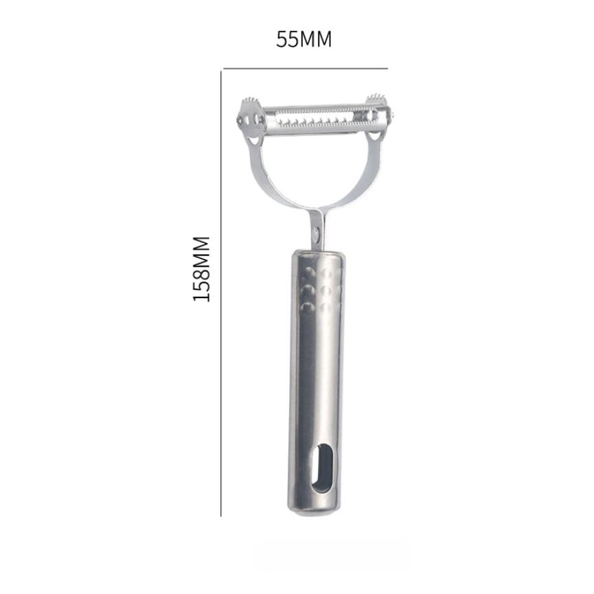 Овощечистка из нержавеющей стали, многофункциональная картофелечистка, ломтерезка для фруктов и картофеля, измельчитель овощей для кухни, кухонные принадлежности, инструменты для приготовления пищи