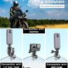 Алюминиевый зажим-крепление для ветрового стекла мотоцикла для GoPro Insta360