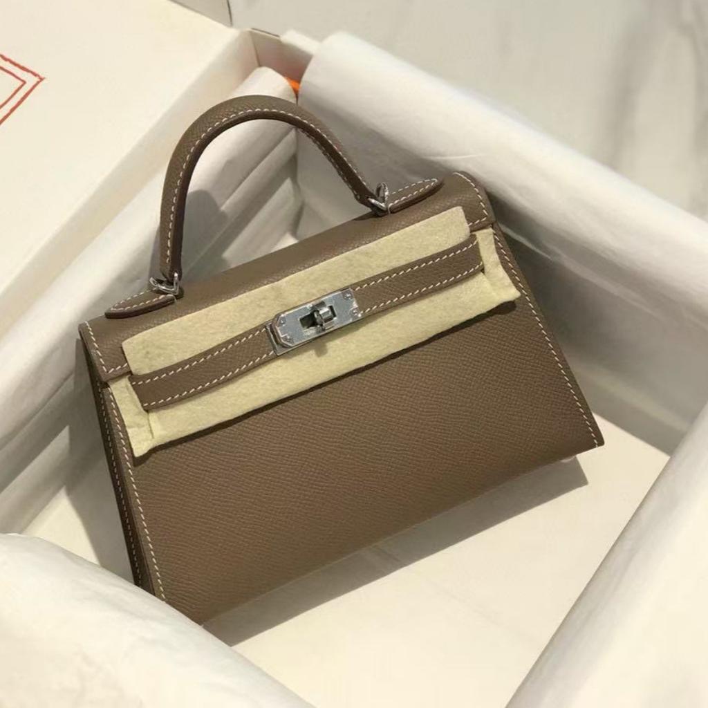 Euli Портативная цепочка-веревка второго поколения Пятизолотая пряжка с одним листом Мини-стиль для ношения через руку Женская сумка Замок с пряжкой