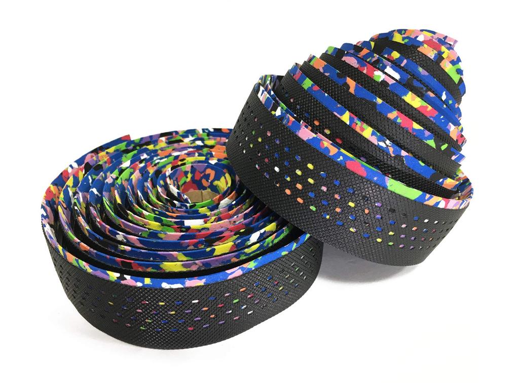 Cinelli 3D Caleido Strip Ribbon Bar Black Tape,