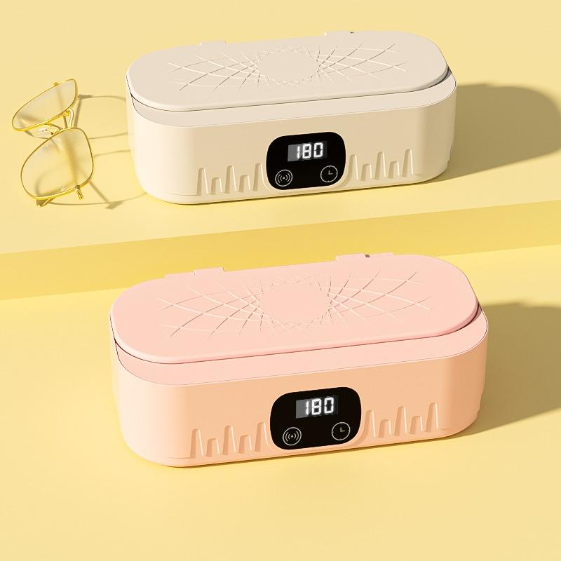 Мини Ультразвуковой Бытовой Очиститель Высокочастотный Вибрационный Инструмент для Очков Ювелирных Изделий Посуды Глубокая Очистка