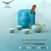Yongfengyuan Мадам Фарфор Набор для чая «Лазурь Западного озера»