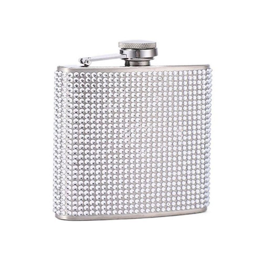 Leak-proof Wine Bottle Portable Alcohol Bottle Diamond Hip Flasks