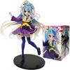 NO GAME NO LIFE Игровой Мир Аниме Персонажи Белые Ушки Кошки Форма версия Корона аниме Красивая Девушка Ручная Работа Настольные ПВХ Украшения