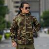 Куртки из акульей кожи Soft-shell Hard Shell Камуфляжная куртка Флисовый Толстый тактический костюм Пальто с капюшоном Производители Красивая куртка для улицы