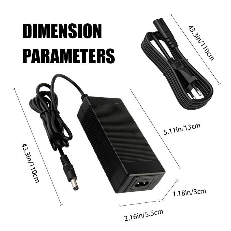 48V 2A Lead Acid Battery Charger 57.6V 2A Charging Lead-acid Battery Pack Charger Power Tool Charger Fast Charging