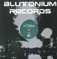 12-дюймовая пластинка DJ SESSION ONE, DJ VIRUS - All Your Bass BLU041 Blutonium Recor 2001 Германия Танцевальная и Электронная Б/У