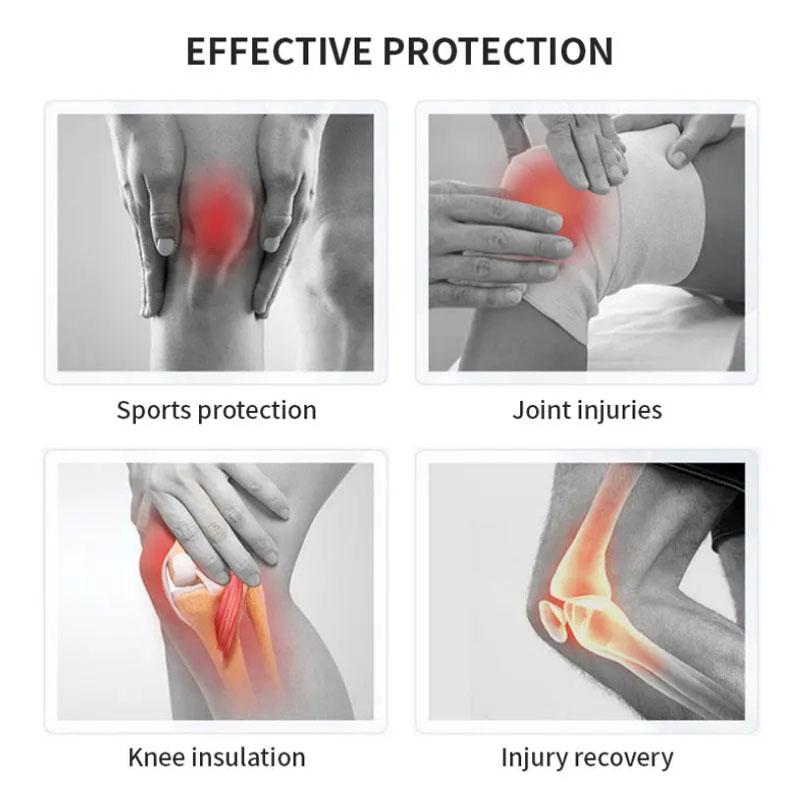 1 пара защитных наколенников, утолщенная защита, спортивные эластичные наколенники для защиты от столкновений, защита колена для фитнеса, баскетбола, волейбола