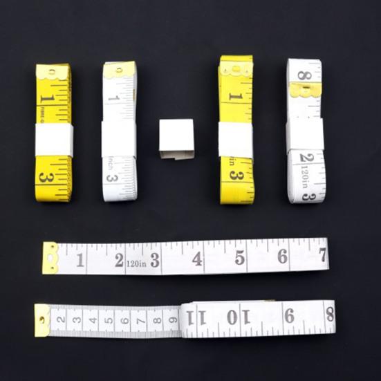 3 шт. 1,5 м/60 дюймов двусторонняя рулетка мини мягкая измерительная лента портативная портняжная швейная ткань лента для измерения веса тела гибкая линейка лента