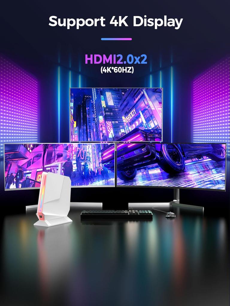 TOPGRO Mini Core 8 ГБ 256 ГБ PCIe Windows 11 WiFi 2x USB 4x USB 2x Компактный ПК ПК, i7-8850H, DDR4, 3.0 SSD, Pro, 4K@60 Гц, 5, 1.0 Гбит/с LAN, 2.0, 3.0, HDMI,