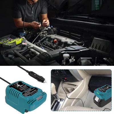 DC 18v - 22V автомобильный аккумулятор пусковое устройство для Makita / Dewei / Milwaukee литий-ионный аккумулятор автомобильное зарядное устройство сменный светодиодный дисплей свет H8K4