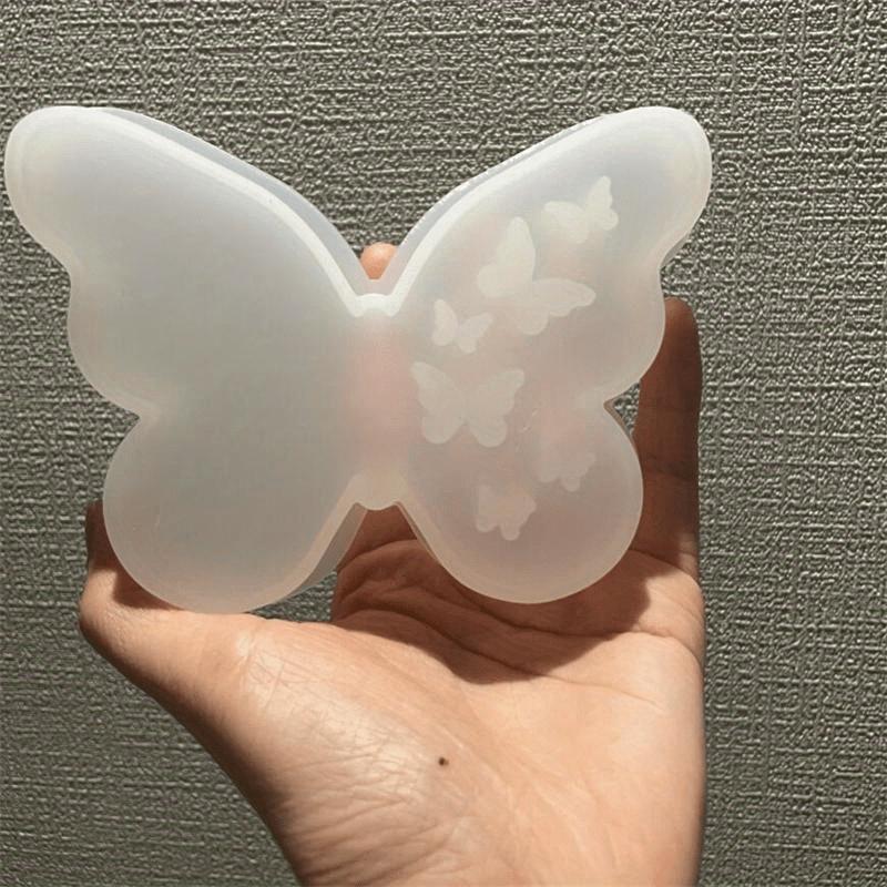 Силиконовая форма «Бабочка» для изготовления поделок, 3D-декора, DIY-форма для глины - Прочный, Гибкий материал