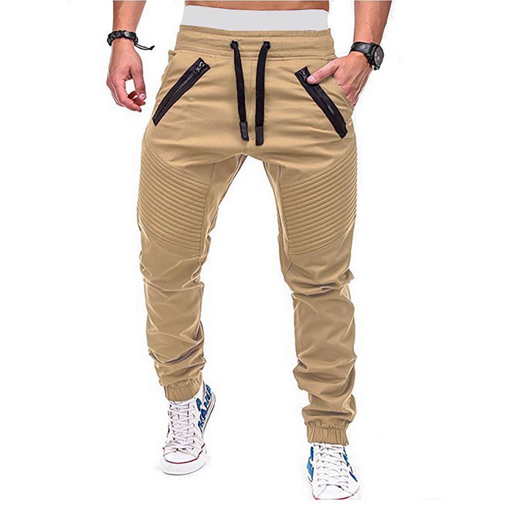 Мужские спортивные повседневные брюки для бега, легкие походные рабочие брюки, уличные брюки