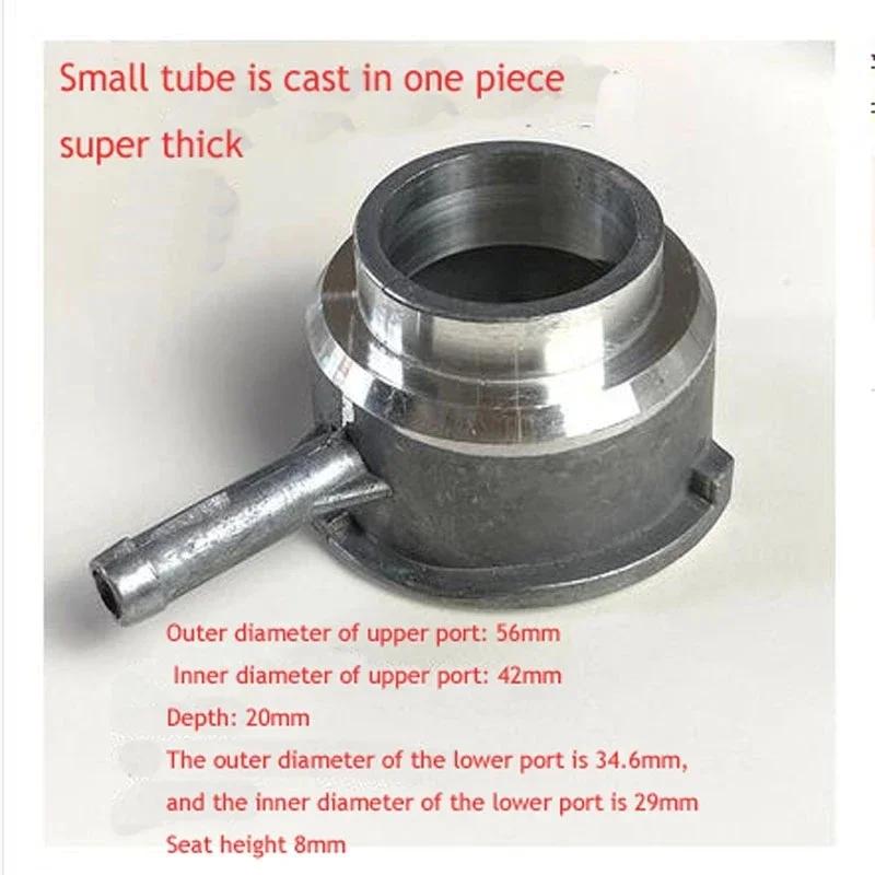 NEWCar Water Tank Thickened Aluminum Water Nozzle Water Chamber Neck Nozzle Machining Argon Arc Welding Radiator Cover