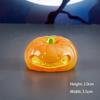 Милая Хэллоуинская светящаяся тыква, настольное украшение, автомобиль, домашний декор, декор комнаты, ландшафтное ремесло, украшения для кукольного домика, аксессуары