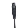 DMX512 Signal Cable Canon Cable/Microphone Cable/Microphone Cable XLR Cable Black