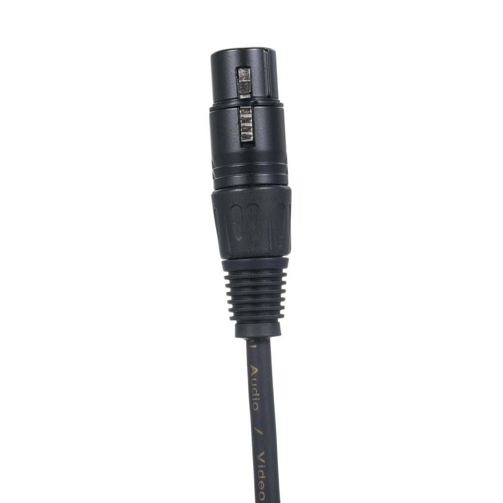 DMX512 Signal Cable Canon Cable/Microphone Cable/Microphone Cable XLR Cable Black